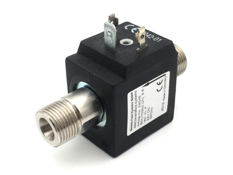 Coaxial Beverage Solenoid Valves for electronically dispensing systems Bavaria Fluid Systems GmbH
