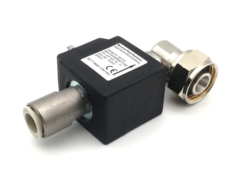Coaxial Beverage Solenoid Valves for electronically dispensing systems