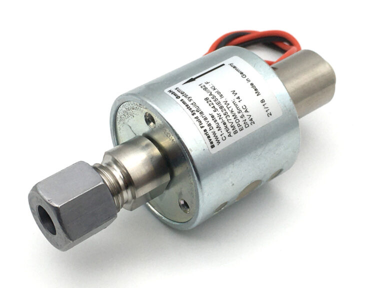 Coaxial Beverage Solenoid Valves for electronically dispensing systems