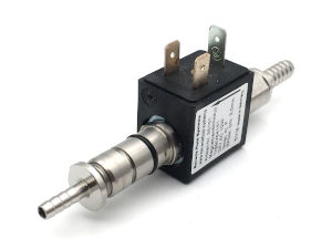 2-2 way coaxial solenoid valve BMV64141 in stainless steel for gases and liquids - Medicine - Pharmacy - Food - Beverages